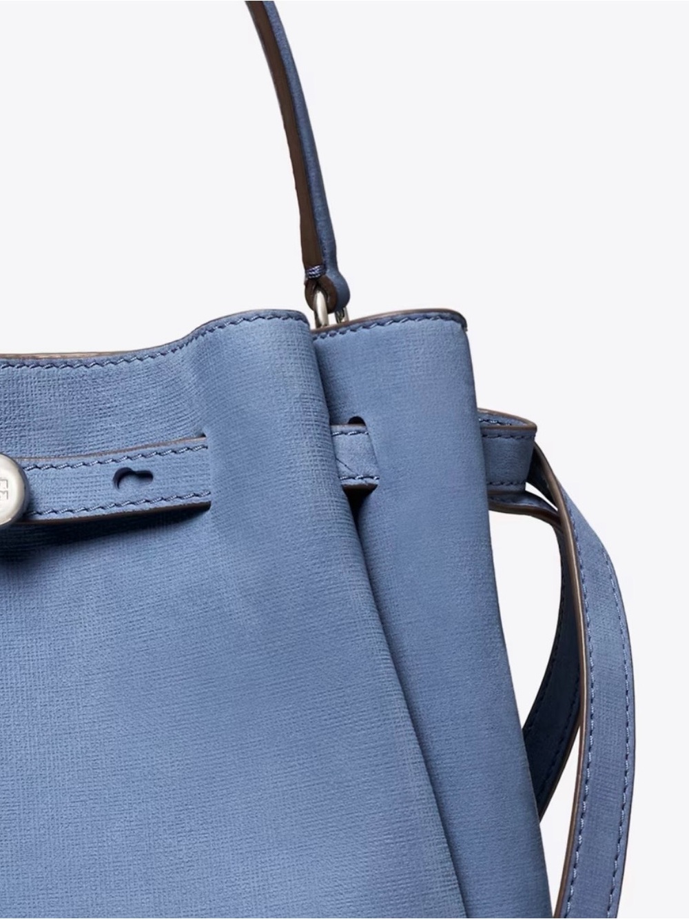 Tory Burch Romy Nubuck Bucket Bag - Picture 4 of 11